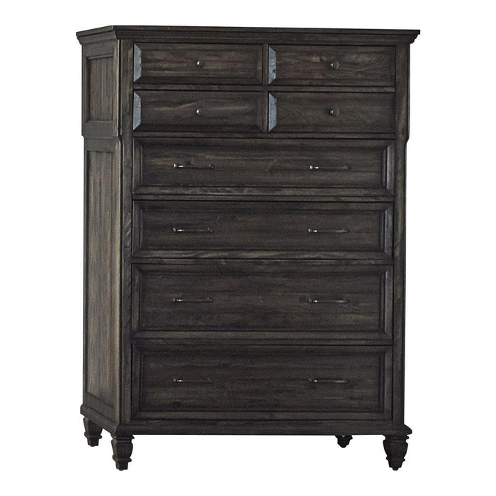 Avenue 8-drawer Chest Weathered Burnished Brown