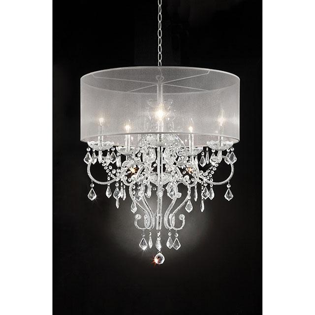 Rigel Silver 31 1/2"H Ceiling Lamp