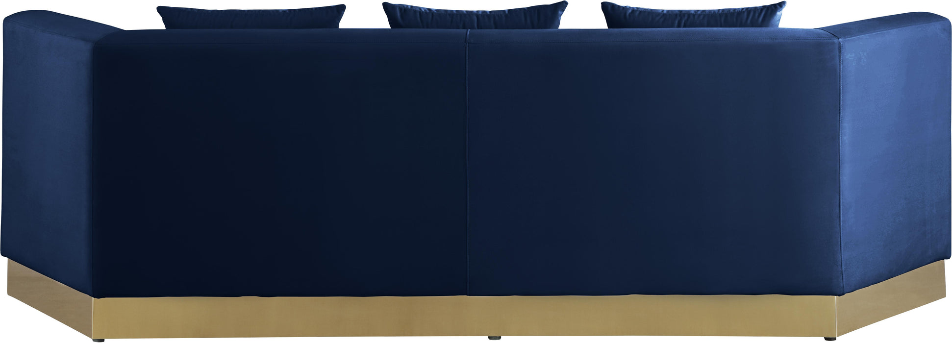 Marquis Navy Velvet Sofa