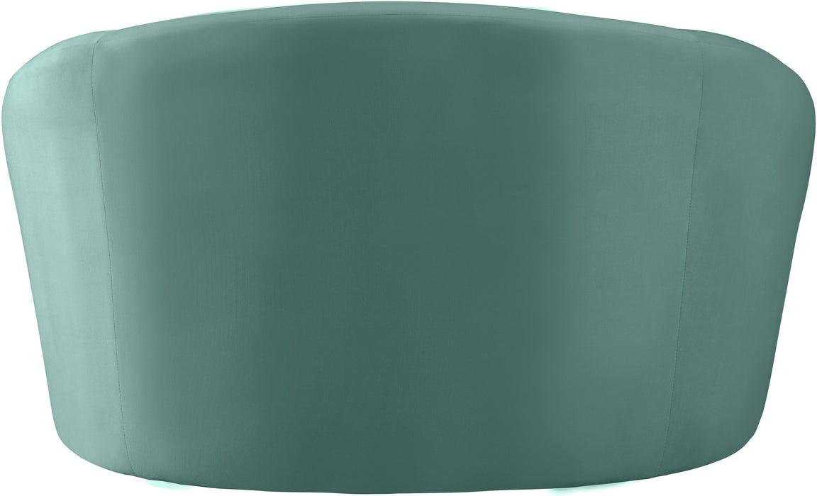 Riley Mint Velvet Chair