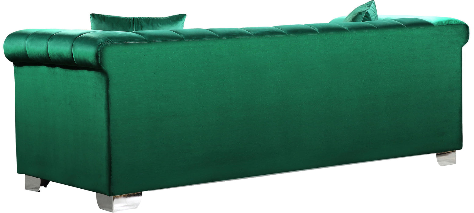 Kayla Green Velvet Loveseat