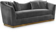 Arabella Grey Velvet Sofa image