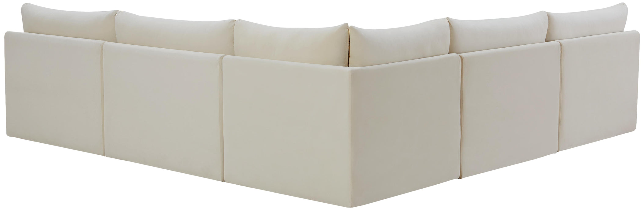 Jacob Cream Velvet Modular Sectional