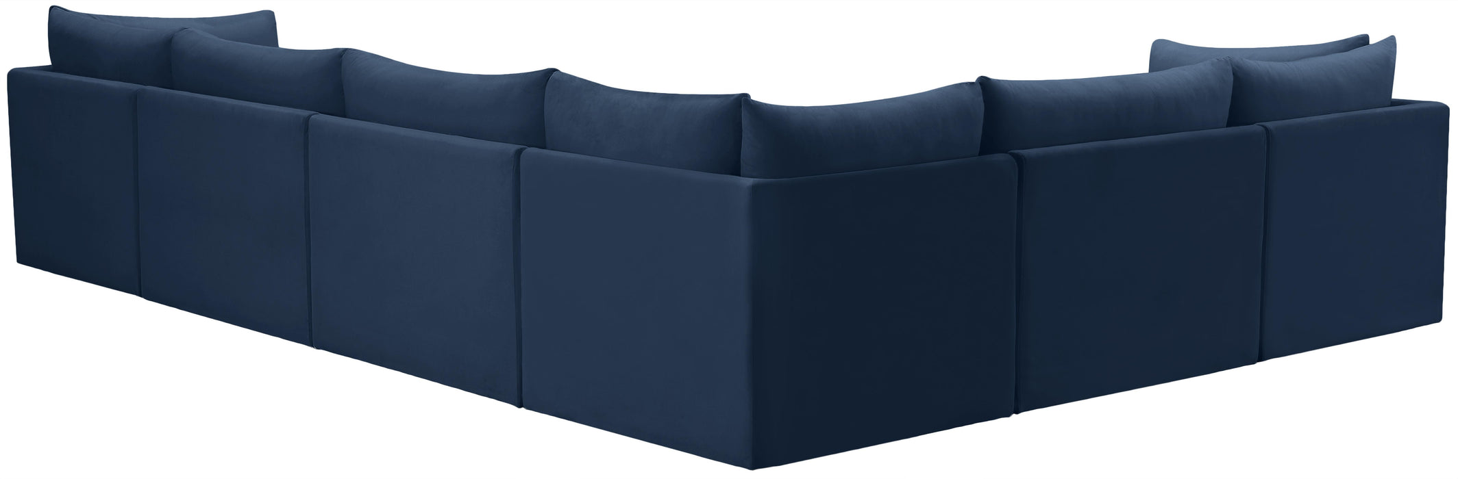 Jacob Navy Velvet Modular Sectional