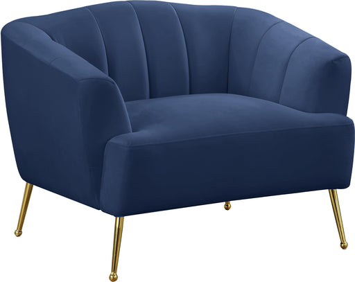 Tori Navy Velvet Chair image