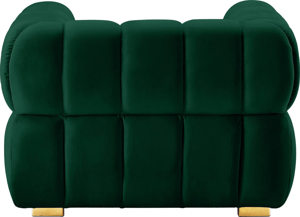 Gwen Green Velvet Chair