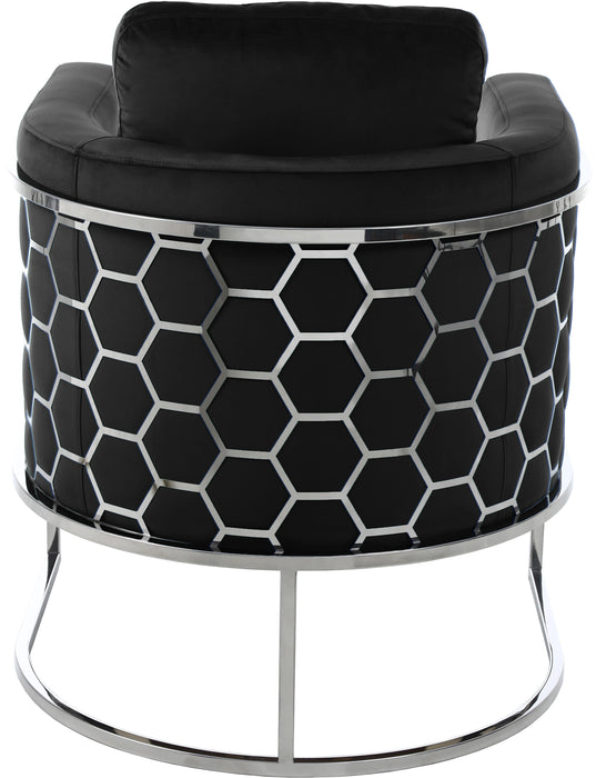 Casa Black Velvet Chair