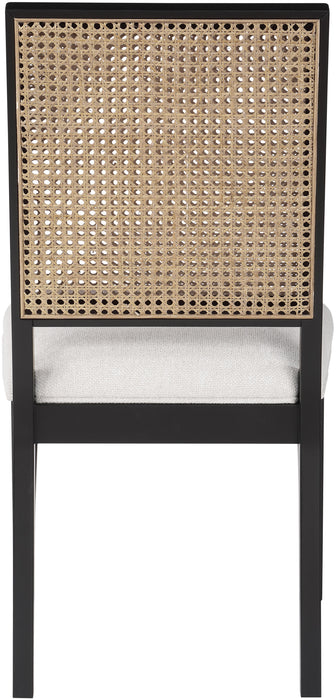 Lucid Black Velvet Dining Chair