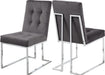 Alexis Grey Velvet Dining Chair image