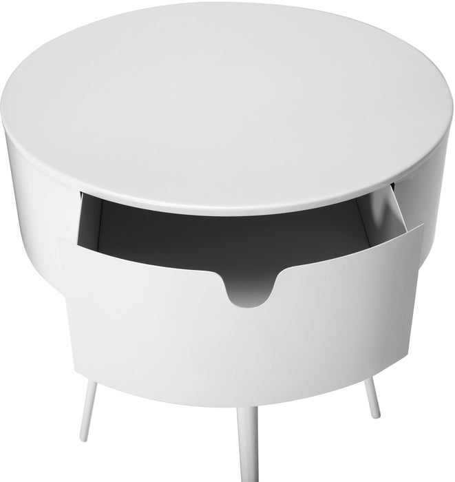 Bali White Night Stand