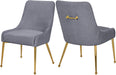 Ace Grey Velvet Dining Chair image