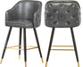 Barbosa Grey Faux Leather Counter/Bar Stool image