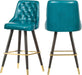 Portnoy Teal Faux Leather Counter/Bar Stool image