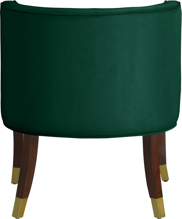 Perry Green Velvet Dining Chair