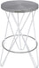 Mercury White / Silver Counter Stool image