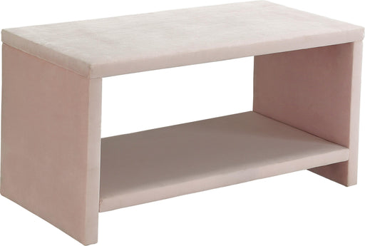 Cleo Pink Velvet Night Stand image