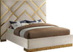 Vector Cream  Velvet King Bed image