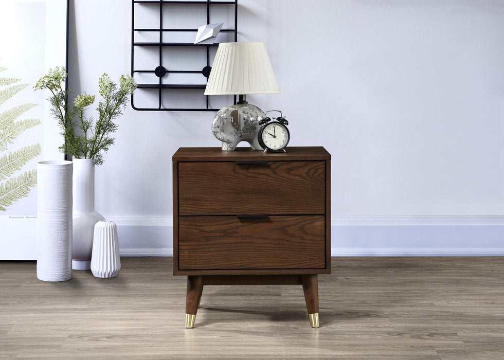 Vance Walnut Night Stand