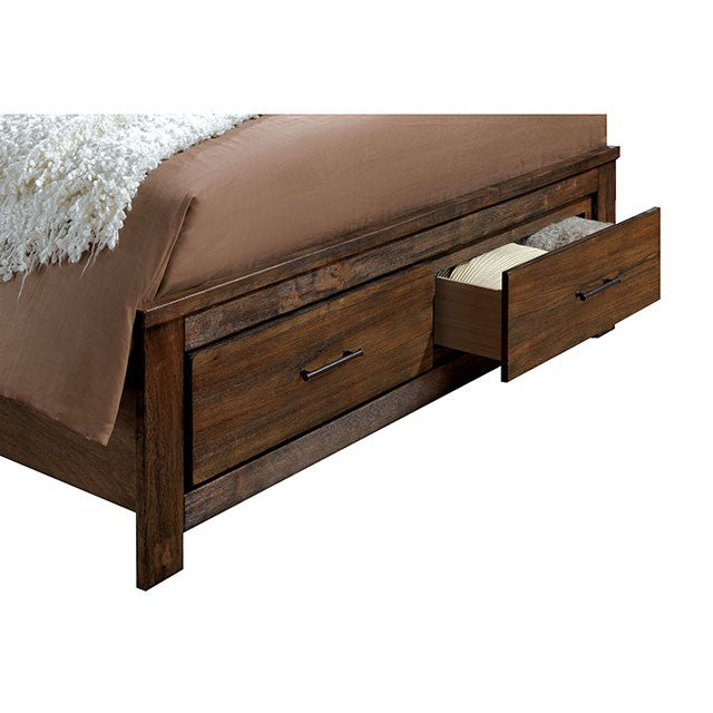 ELKTON Oak Cal.King Bed